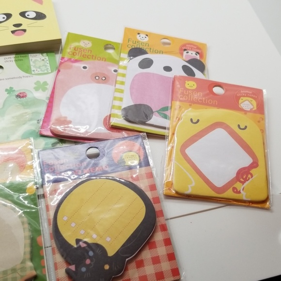 Kawaii mixed animal designs stationary gift set. - Picture 5 of 5